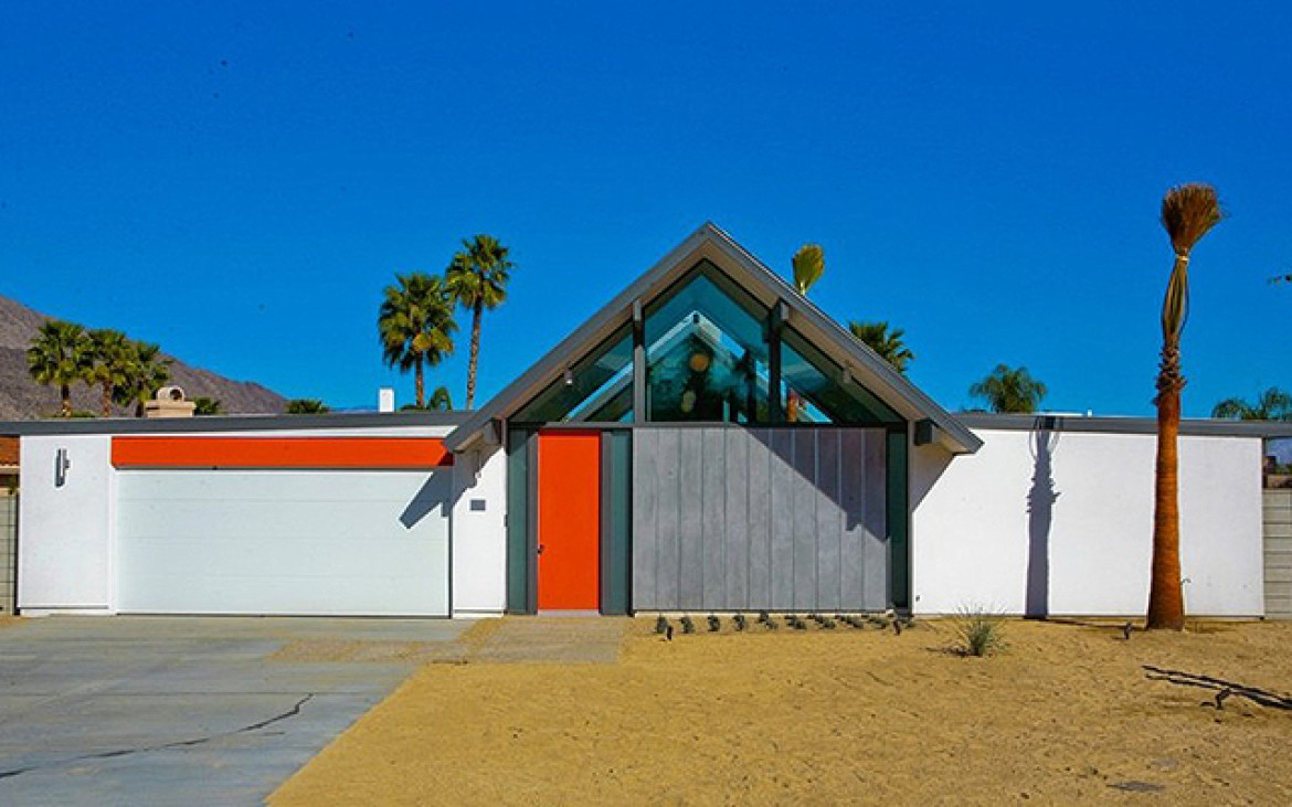 The new Eichler built in Palm Springs, California by KUD Development. Completed in 2015. Photo: deserteichler.com
