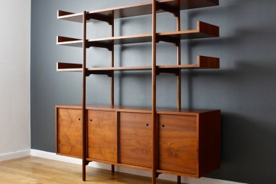 Milo Baughman Shelf 1700 Walnut