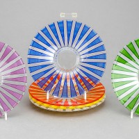 Plates glass Bengt Orup Johansfors