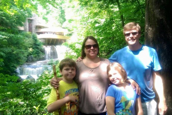 Fallingwater Franck Lloyd Wright mcmdaily