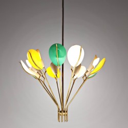 Angelo Lelli Arredoluce ceiling light
