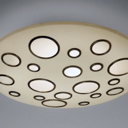 Arredoluce ceiling light large flat