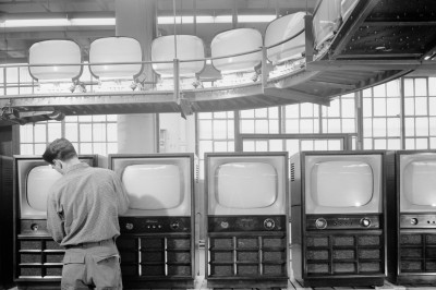 CBS Columbia, Long Island, New York. 1950's. Photo: Ezra Stoller