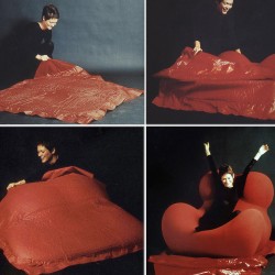Gaetano Pesce Up chair inflatable red modern pop