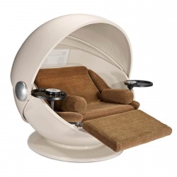 white Sun Ball Rosenthal modern plastic pop