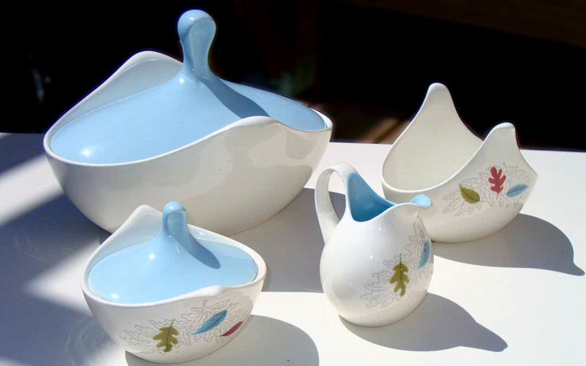 Dinnerware Hall Hallcraft 1956 mcmdaily eva zeisel