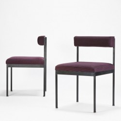 Steel Framed Chairs Waeckerlin Idealheim 60s modern