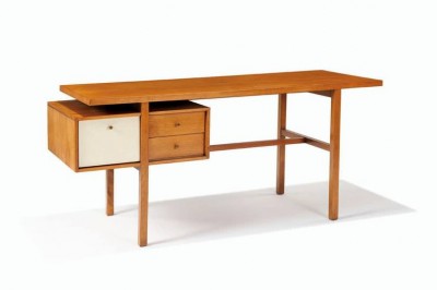 Milo Baughman Desk Walnut