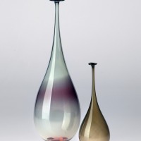 Nils Landberg Orrefors scandinavian glass