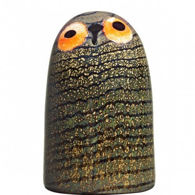 glass blown owl oiva toikka iittala