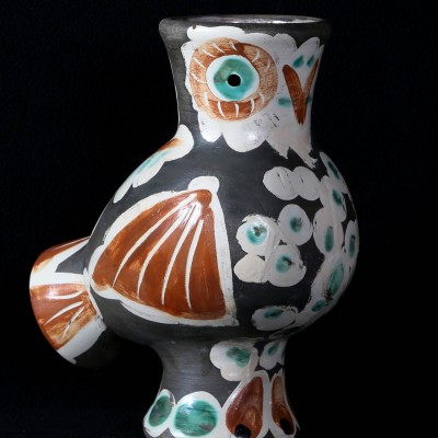 Picasso owl pitcher modern 50s