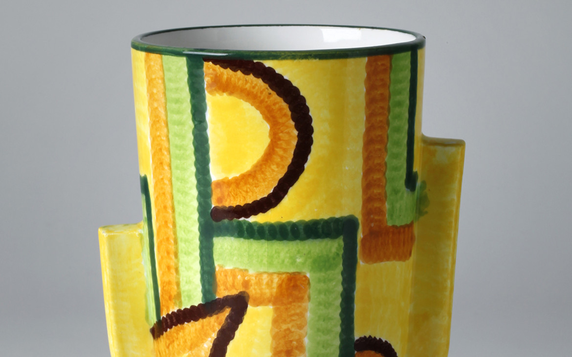 Vase 3228 Dekor Futura Schramberger ceramic 1929 mcmdaily