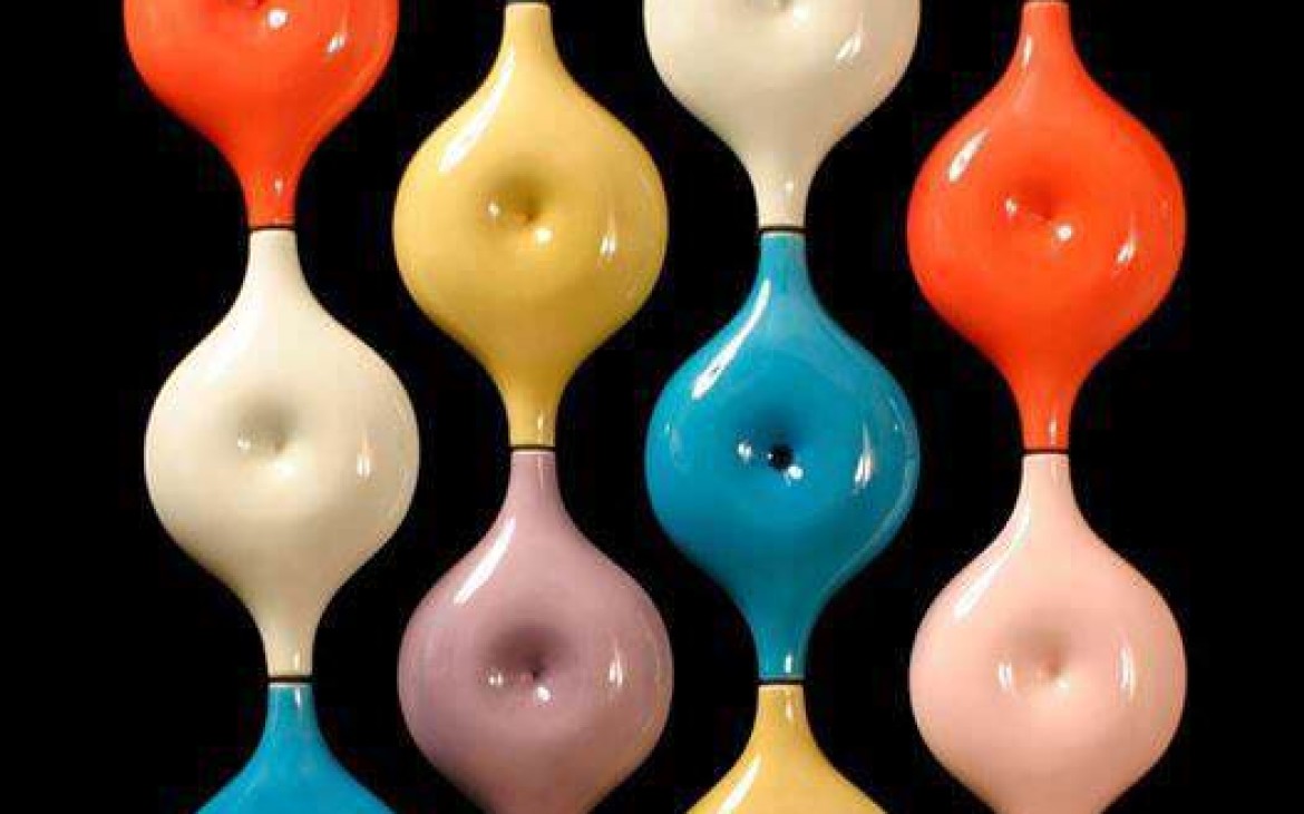 Belly Button tiles room divider zeisel 1950 50s mcmdaily
