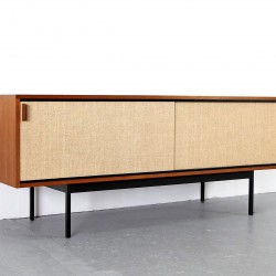 Seagrass Teak Sideboard Waeckerlin Behr Germany Modern 50s