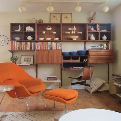 mcm modernism cado shelf womb saarinen