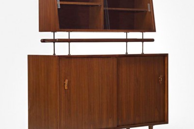 Walnut Sideboard Greta Grossman Vitrine