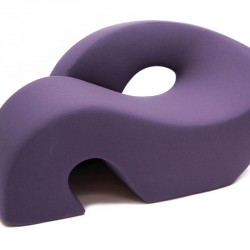 pretzel chair Sess Nani Prina Sormani purple modern pop