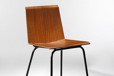 Philippon Lecoq Mahogany Prototype Chair