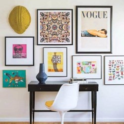 saarinen artwork desk mcm modernism home marrone