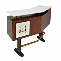 dry bar home italy social teak