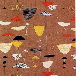 Calyx textile Robin Lucienne Day
