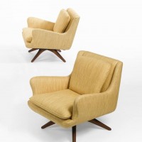 vladimir Kagan Dreyfuss lounge chairs