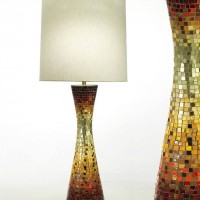 vladimir kagan dreyfuss lamp glass tile