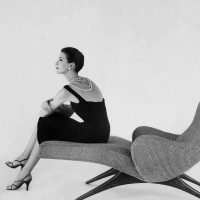 vladimir Kagan Dreyfuss contour chaise vogue
