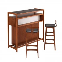 dry bar home italy social teak