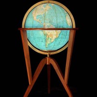 illuminated globe dunbar edward wormley