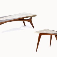 vladimir Kagan grosfeld coffee end tables