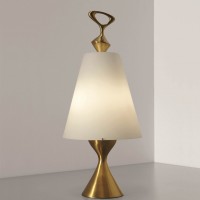 Fontana arte max ingrand lighting brass italy Pietro chiesa