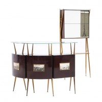 dry bar home italy social teak