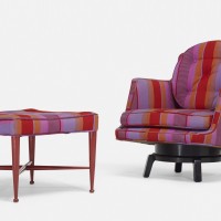 dunbar edward wormley chair swivel