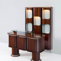 dry bar home italy social teak