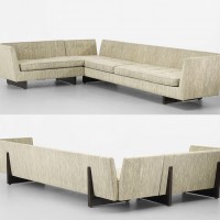sectional sofa dunbar edward wormley