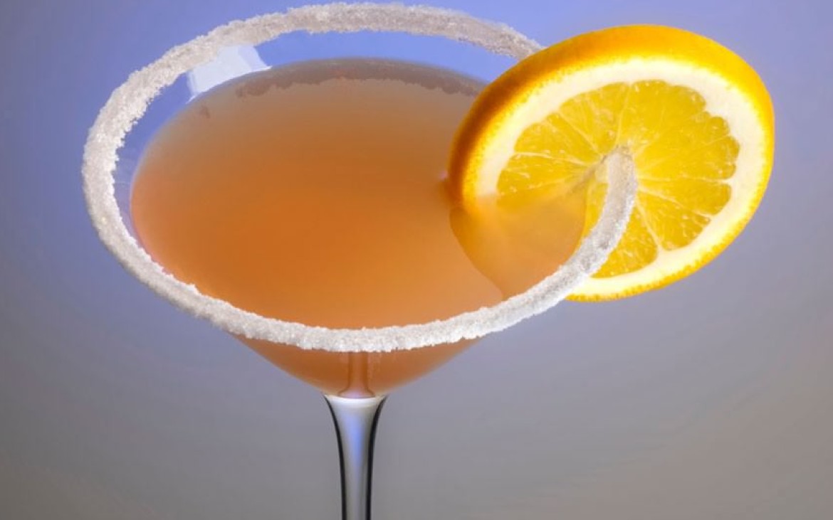 Sidecar Shake 60 ml cognac with 30ml triple sec and 30ml lemon juice with ice. Strain into a chilled, sugar-rimmed cocktail glass.