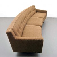 curved sofa dunbar edward wormley