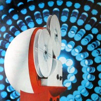 tondo italy space age projector polistil