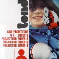 tondo italy space age projector polistil