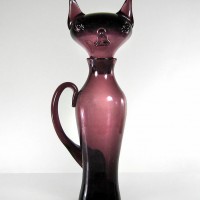 blenko colorful galssware carafe lamps vowls artglass