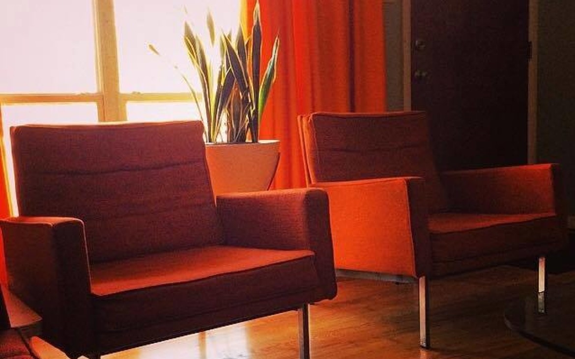 mcm facebook pickers florence knoll Parallel Bar orange