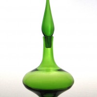 blenko colorful galssware carafe lamps vowls artglass