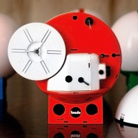 tondo italy space age projector polistil