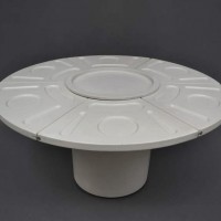 Fabio Lenci storable table space age abs plastic