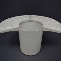 Fabio Lenci storable table space age abs plastic