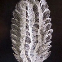 Ruth Asawa sculpture metal mid century modern art crochet