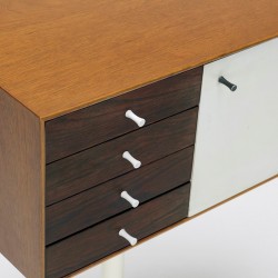 John Pile Irving harper George Nelson miniature chest rosewood teak herman miller