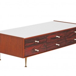 John Pile Irving harper George Nelson miniature chest rosewood teak herman miller