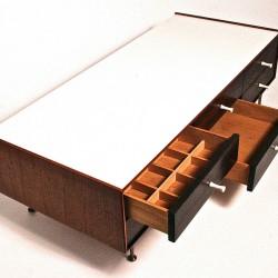 John Pile Irving harper George Nelson miniature chest rosewood teak herman miller